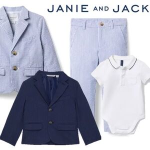 Janie & Jack baby boy 6-12 month bundle